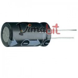 CONDESATORE ELETTROLITICO VERTICALE 22UF 63V 105°
