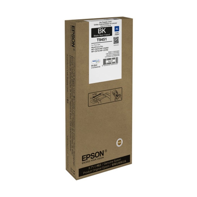 EPSON T9451 CARTUCCIA NERO XL C13T945140 5000PG