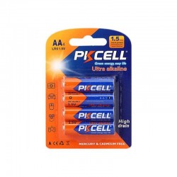 PKCELLL PILA AA LR6 1.5V ULTRA ALKALINE CONF. 4 PZ