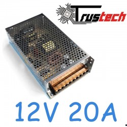 TRUSTECH ALIM.STAB. SWITCH 220V 12V 20A TR-18308