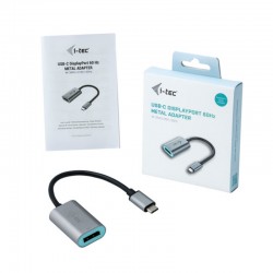 I-TEC ADATTATORE METALLICO DA USB C A DISPLAY PORT