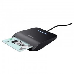 TRUST LETTORE SMART CARD PRIMO USB C BLACK 26061